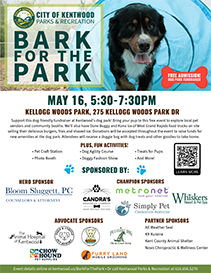 Bark for the Park Flyer thumbnail